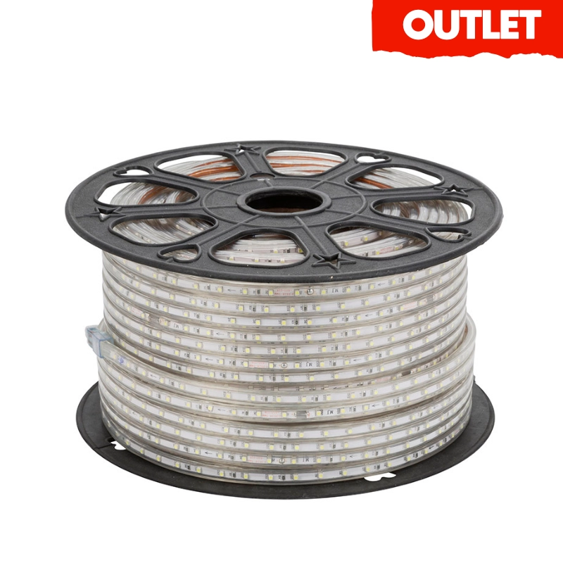 Cinta Led Directa 2835 110V Ip65 4000K 100Mt