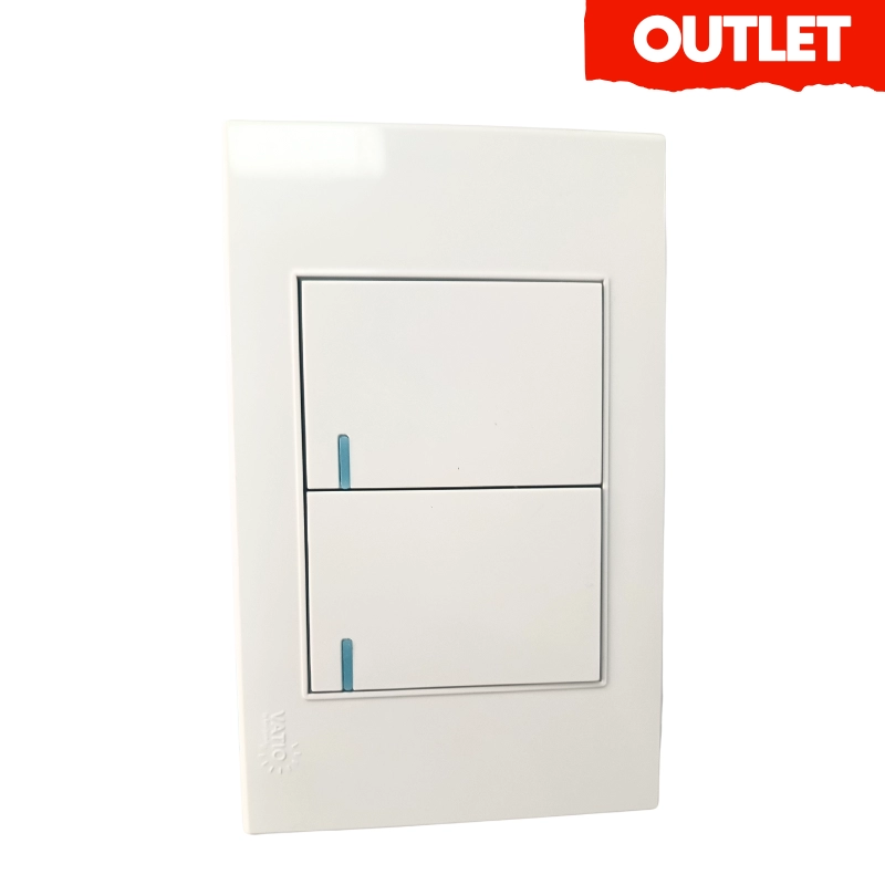 Interruptor Doble Basica Selecta