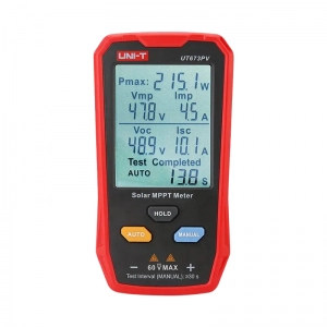 Medidor MPPT Solar UT673PV