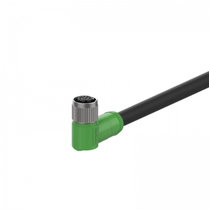 Cable Con Conector M12 Tipo L 12 Pines 5m