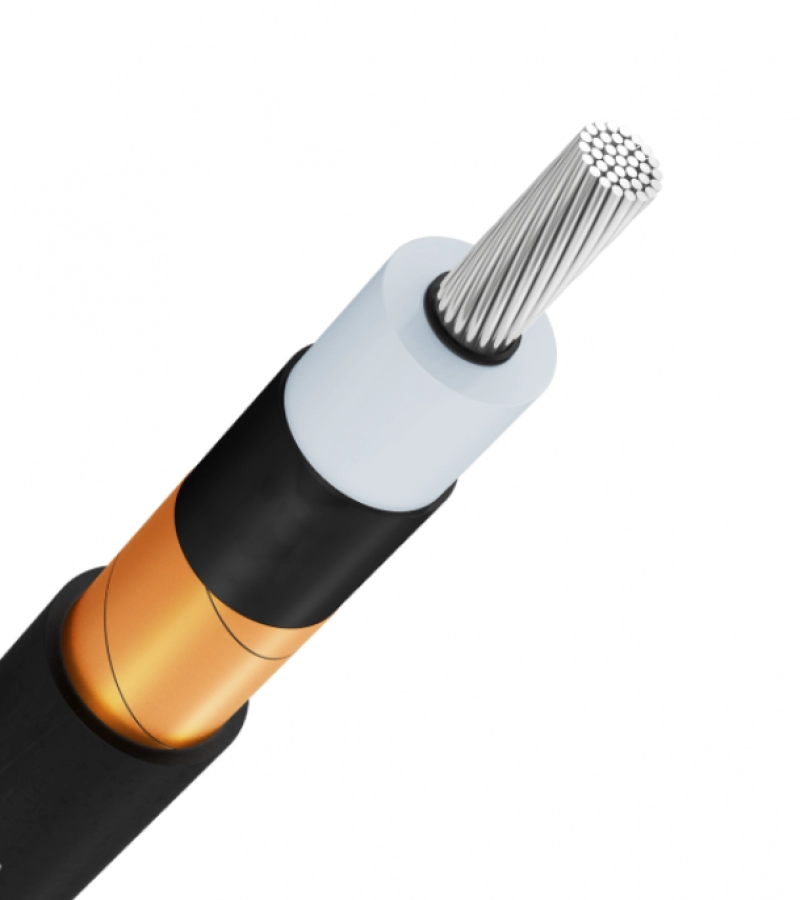 Cable Media Tensión Aluminio XLPE 35kV 133% PC PVC 500 kcmil