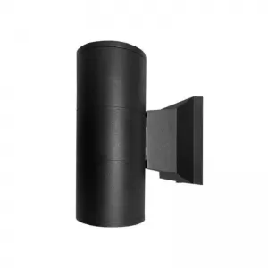Aplique Pared Cilindro Gu10 negro