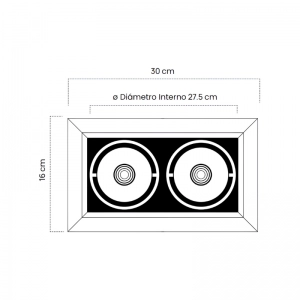 Bala LED KARDAN 24W 3000K