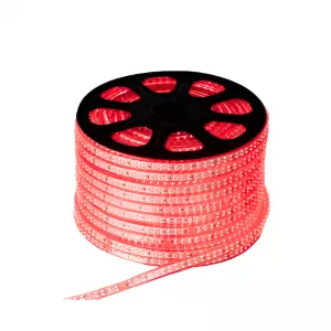 Cinta Led 120V Directa 100m 2835 Luz Roja