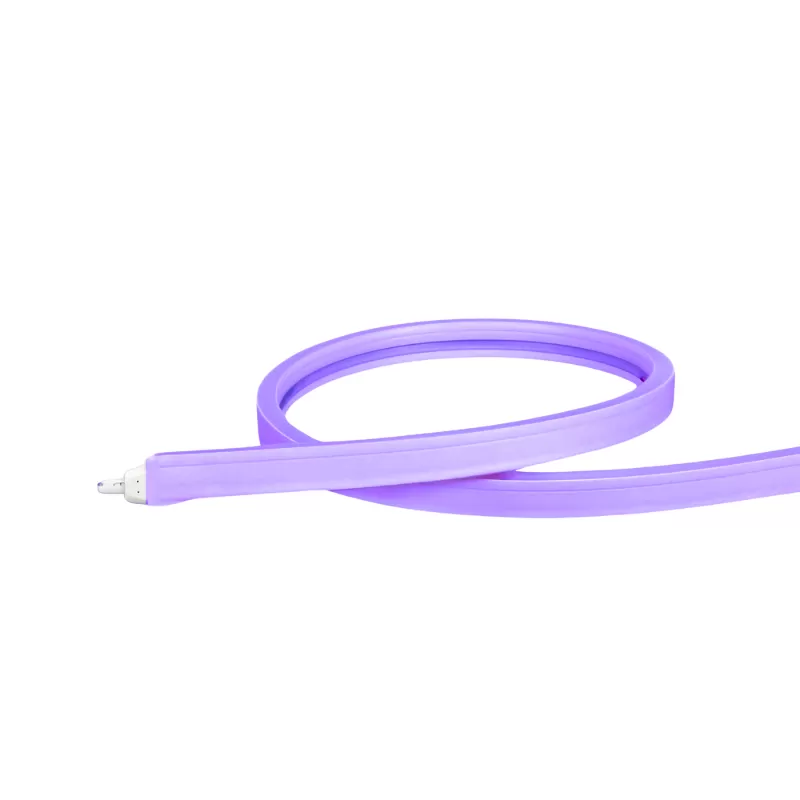 Neón Cinta LED 120V Rollo X100M Luz Púrpura