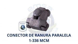 Conector pernado 1 Perno,,LP=1-336,4 MCM;Der=6-2/0 AWG, Aluminio Bimetálico. (con perno galvanizado)