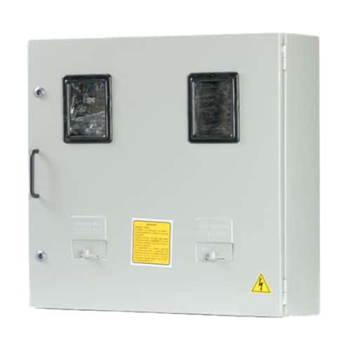 Caja para 2 Medidores Trifásicos Horizontal