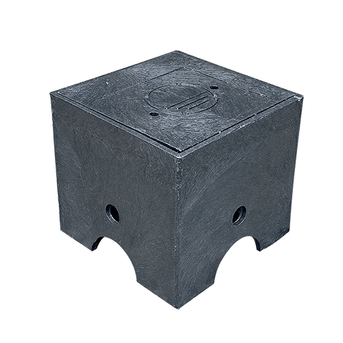 Caja de Inspección Fundida (Plastica) 30X30