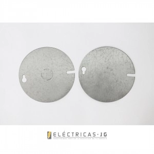 Tapa Octagonal Galvanizada JG cal 24 Perforada