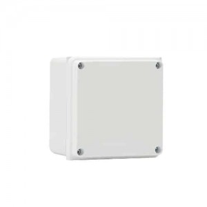 Caja Plástica de Paso Acme Hermética 15X15X11 Tapa Blanca