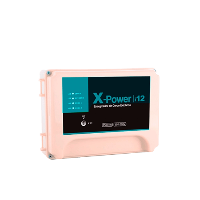 Electrificador Hagroy 1 Zona Alcance 3500M 1.0 Joule Salida 12V. 2,5A. Dc 64 Sensores Inalámbricos