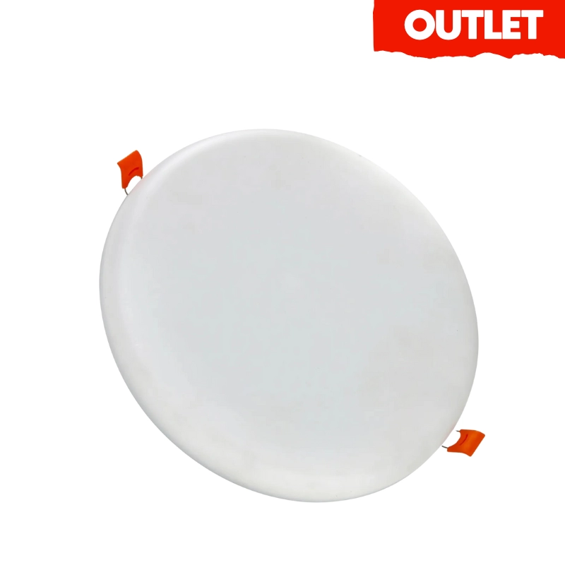 Panel Led 48W Sin Borde Redondo / Incrustar 6400K