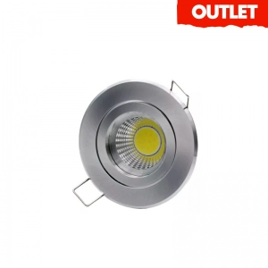 Mini Bala Redonda Silver 1.5W 6400K