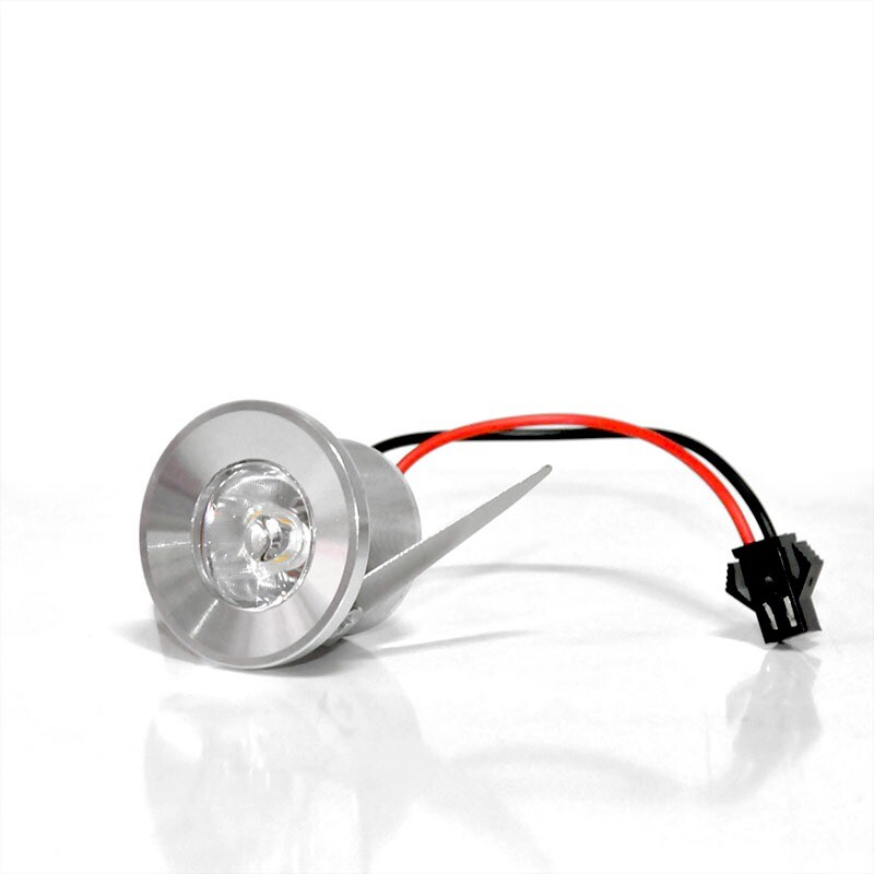 Bala Led Nicho Aro Satin 1W 3000K