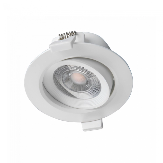 Bala Led 09W Integrada P30 3000K Redonda
