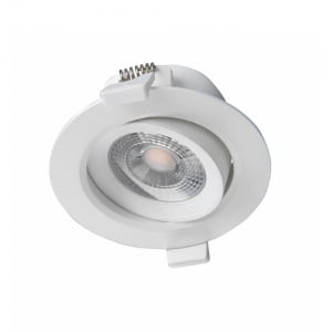Bala Led 09W Integrada P30 3000K Redonda