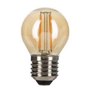 Led Filamento Ping Pong Dimerizable Ambar 4W 2700K