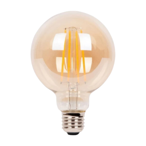 Led Globo Filamento G125 6W 3000K