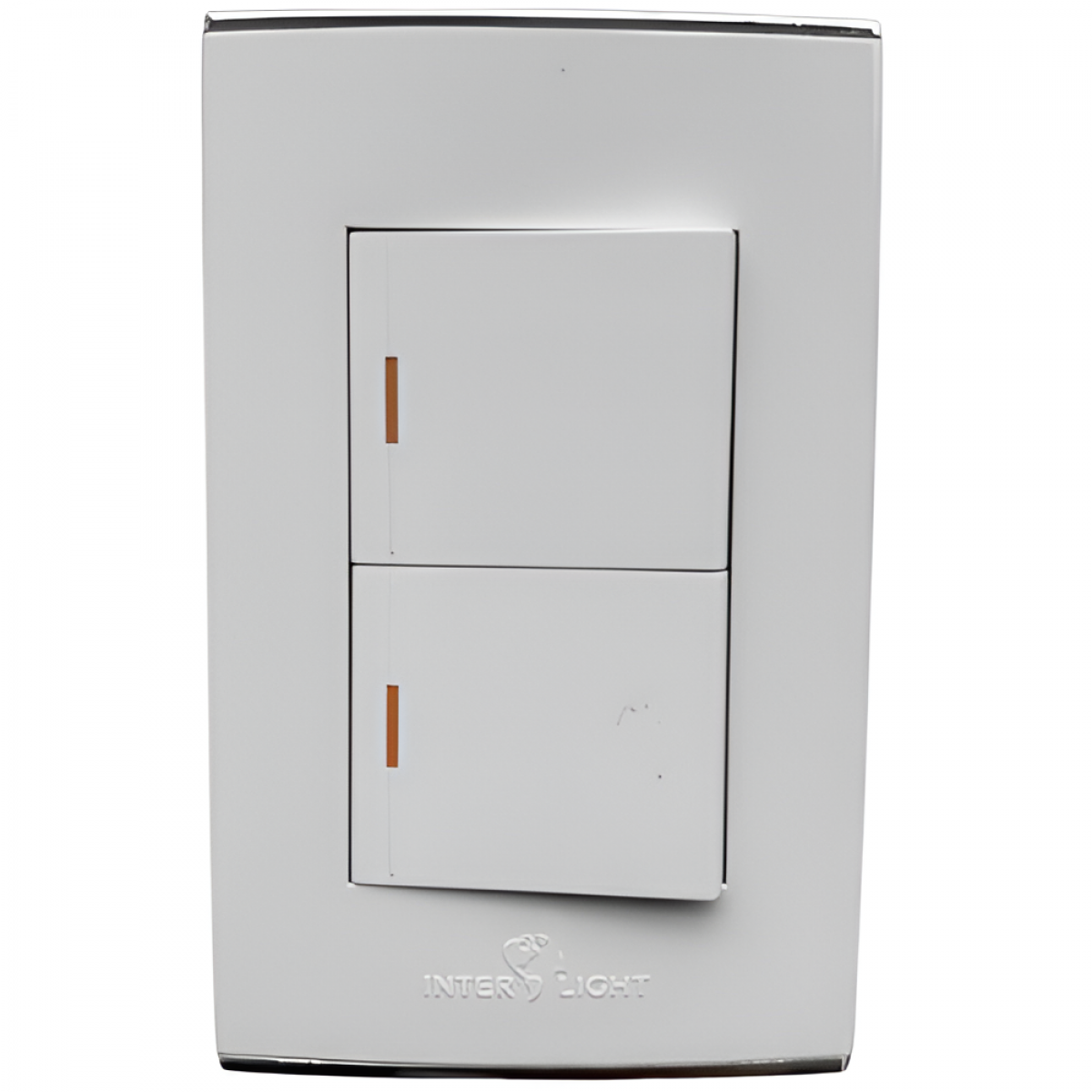 Interruptor Conmutable Doble Michell Blanco BC1801