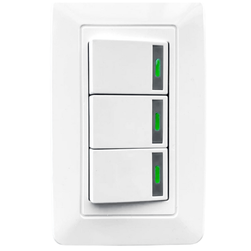 Interruptor Conmutable Triple Sofy 118Z-03