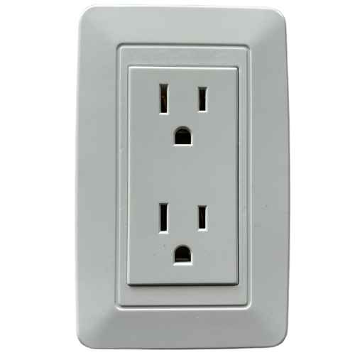 Toma Doble Con Polo Tierra Sofy WSGR-G1.3-008