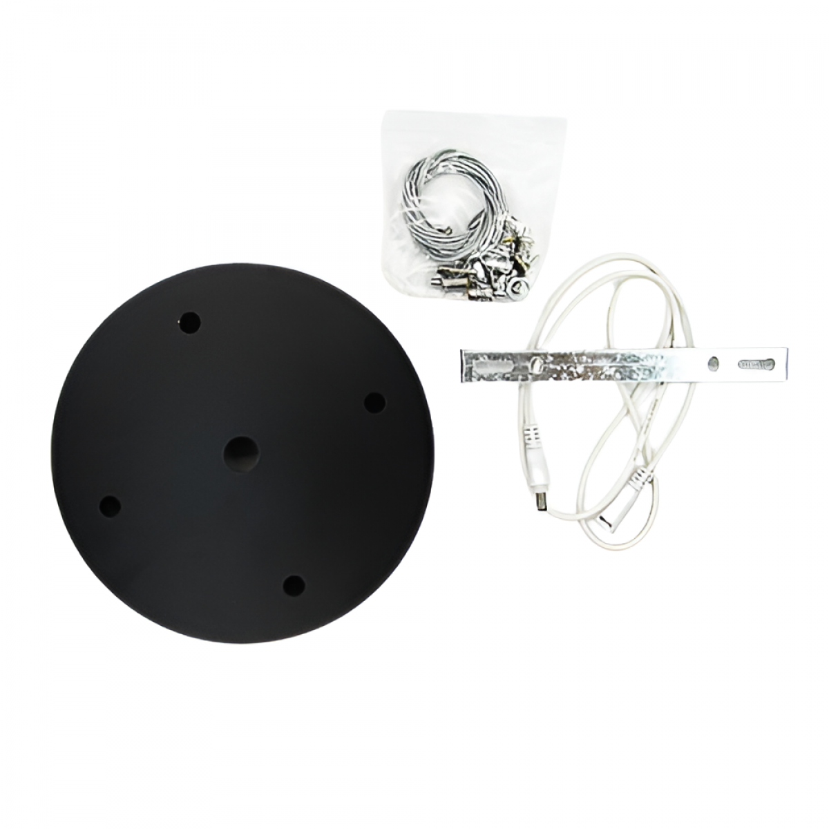 Kit Guaya Marco Panel Led 45W 60x60 Negro