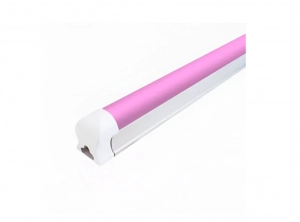 Lampara T5 Led 20W Rosado.