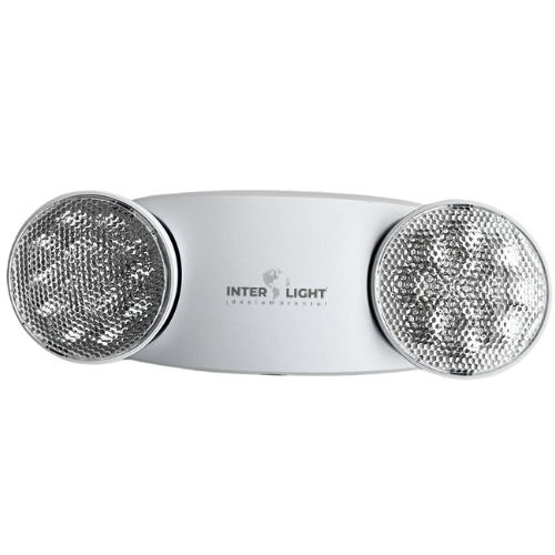 Luminaria Emergencia 2Focos 6500K El32 2.4W
