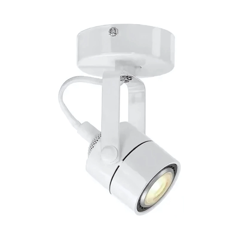 Spot Redondo Sobreponer Blanco GU-10