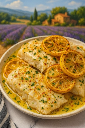 PESCADO POCHADO EN ACEITE DE OLIVA