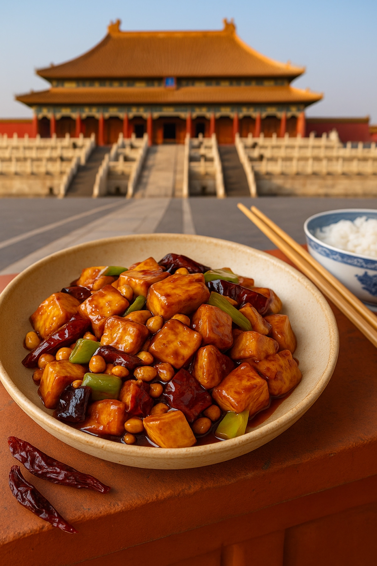 KUNG PAO VEGETARIANO