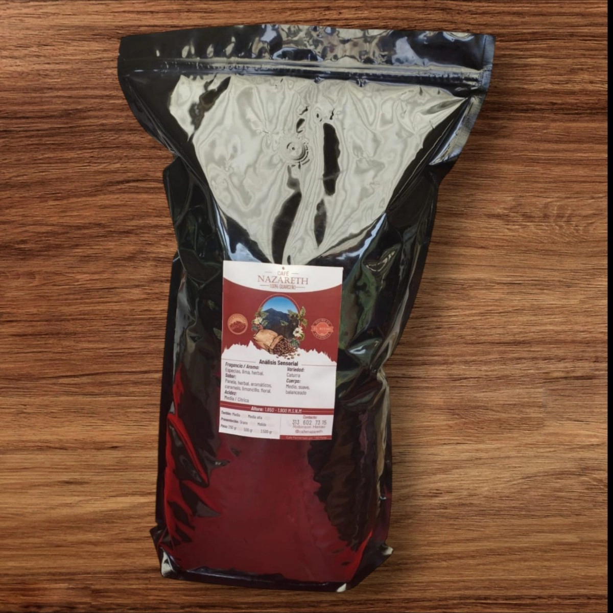 Caturro en Grano bolsa de 2.500 gr