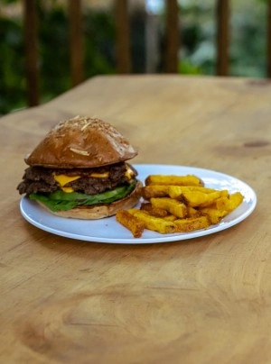 BACON & RON BURGER